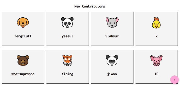 Animal OpenMojis for User Profile Images