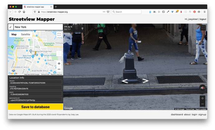 A funny street trash can